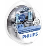 Philips žarnica H4 WhiteVision ultra 12V 12342WVUSM 60/55W P43t-38 SM