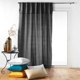 Douceur d intérieur Antracitno siva zavesa 140x240 cm Mistraline – | Shoptok.si
