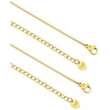 Vuch Ženska ogrlica Claribel Gold, 43.5 cm Slike