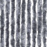 vidaXL Zavesa proti mrčesu srebrna 90x200 cm šenilja | Shoptok.si