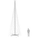 vidaXL Stožasto božićno drvce hladno bijelo 3000 LED žarulja 230x800cm | shoptok.hr