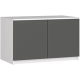 AKORD razširitev omare s 90 cm - bela-grafitno siva - 2 vrata, (21713539) | Shoptok.si