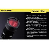 Nitecore NITNFR23 filter u boji MT1A, MT2A, MT1C i svjetiljke Ø 23 mm crvena | Eponuda.ba