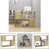 The Living Store TV omarica sonoma hrast 80x24x63 cm iverna plošča - TV Omarica, (21738322) | Shoptok.si