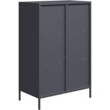  Visoka komoda antracit 68x39x103,5 cm od čelika | Eponuda.com
