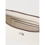 Calvin Klein Torba za čez ramo volneno bela | Shoptok.si