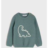 Sinsay Pamučni pulover s motivom dinosaura Cijene