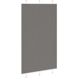 vidaXL Plisirana roleta antracit 115x200 cm širina tkanine 114,4 cm | shoptok.hr