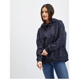 Tommy Hilfiger Dark Blue Women's Patterned Hoodie - Women | Shoptok.si