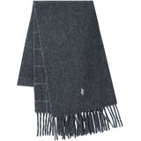 Polo Ralph Lauren Šali & Rute Écharpe réversible en laine mélangée Siva | Shoptok.si