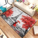  Tepih sa gumenom podlogom 140x220cm - Jesen u Parizu, TG-3033 Cene