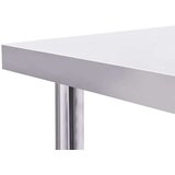 vidaXL Kuhinjski radni stol 100 x 60 x 85 cm od nehrđajućeg čelika | shoptok.hr