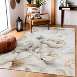 Mila Home kremno bela pralna preproga 120x180 cm soft and gentle – | Shoptok.si