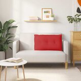  Jastuk za leđa Crvena 80 x 19 x 50 cm tkanina | Eponuda.ba