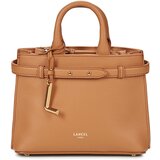 Lancel Ročne torbice FAUBOURG CARRYALL ZIP S Kostanjeva Cene