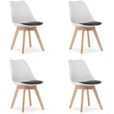  Set od 4 bijele stolice | shoptok.hr