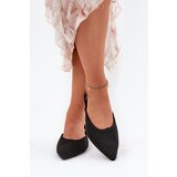 Boto Ballet Flats With Braiding And Pointed Toes Black Hefion | ePonuda.com