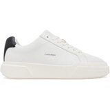 Calvin Klein Superge Chunky Cupsole Laceup Lth Wn YW0YW01947 Bela Cene