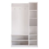Hanah home Ormarić za hodnik Rb-159, 120x200x35 cm, Bijeli | Eponuda.ba