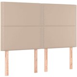  Box spring postelja z vzmetnico kapučino 140x200cm umetno usnje, (20896945) | Shoptok.si