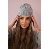 Kesi Cap with fleece Waleria K307 light gray | shoptok.hr