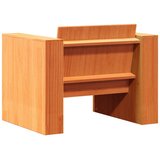 Vrtna sofa voštano smeđa 79 x 60 x 62 cm od masivne borovine | shoptok.hr