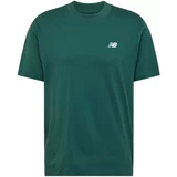 New Balance Majica zelena / prljavo bijela