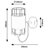 Rabalux zidna lampa dimitri 3123 | Eponuda.com
