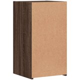 vidaXL Nočna omarica rjavi hrast 35x34x65 cm inženirski les | Shoptok.si