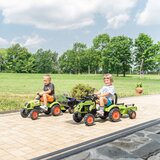 Falk Claas zeleni traktor sa pedalama i prikolicom +truba 2 godine. | shoptok.hr