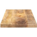 Stolna ploča 80 x 40 x 2,5 cm pravokutna od masivnog drva manga | shoptok.hr