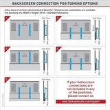 Barkan E202+.B 13"-43" fiksni patentirani TV zidni nosač | shoptok.hr