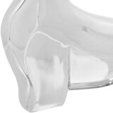 vidaXL skulptura Srebrna Aluminij 37 x 44 x 17 cm Stilizirani Dizajn | shoptok.hr