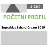 AGT profil Zidni MDF Početni LB-2250-A SupraMat Sahara Cream (3019) 2800x115x12mm ( 026-095 ) Cene