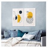 WALLXPERT dekorativna slika od kaljenog stakla (2 komada) uv 953 45 x 65 | ePonuda.com