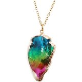 Ogrlica Crystal Stone - Višebojna KP21752 | shoptok.hr