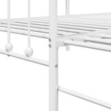  Krevet na kat Bijelo 90 x 190 cm Čelik s prahom premazan | shoptok.hr