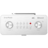 Kenwood CR-ST200S-W Pametni radio s DAB+ internetskim radio, Bluetooth®, i IPS u zaslon boji, bijeli | shoptok.hr