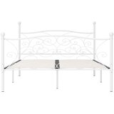 Okvir za krevet s podnicama bijeli metalni 180 x 200 cm | shoptok.hr
