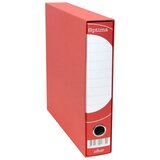 Optima Registrator A4-50 kutija SILVER uski crveni | shoptok.hr