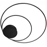 Toolight stropna svjetiljka sa daljinskim upravljačem plafon led black APP802-C | shoptok.hr