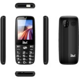 Meanit mobilni telefon senior 15 crni