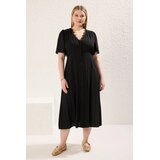 Trendyol Ženska haljina Tbbss25Ah00105, Crna | Eponuda.com
