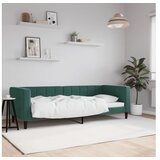 vidaXL Raztegljiva postelja temno zelena 80x200 cm žamet Cene