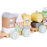  Leseni vlak v pastelnih barvah | Shoptok.si