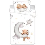 Jerry Fabrics Pamučna dječja posteljina za dječji krevetić 100x135 cm Teddy "Moon" – Cijene