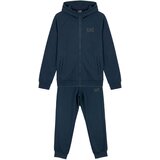 Ea7 Emporio Armani TRAIN VISIBILITY BOY T-SUIT HOODIE FZ Tamno plava Cijene
