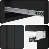 Stolna montirana na zid Crna 59 x 34,5 x 17 cm | shoptok.hr