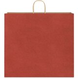  Papirnate vrećice 250 kom s ručkama crvene 54x15x49 cm | shoptok.hr