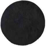  Čupavi tepih s visokim vlaknima NAVARRA crni 200x200 cm | shoptok.hr